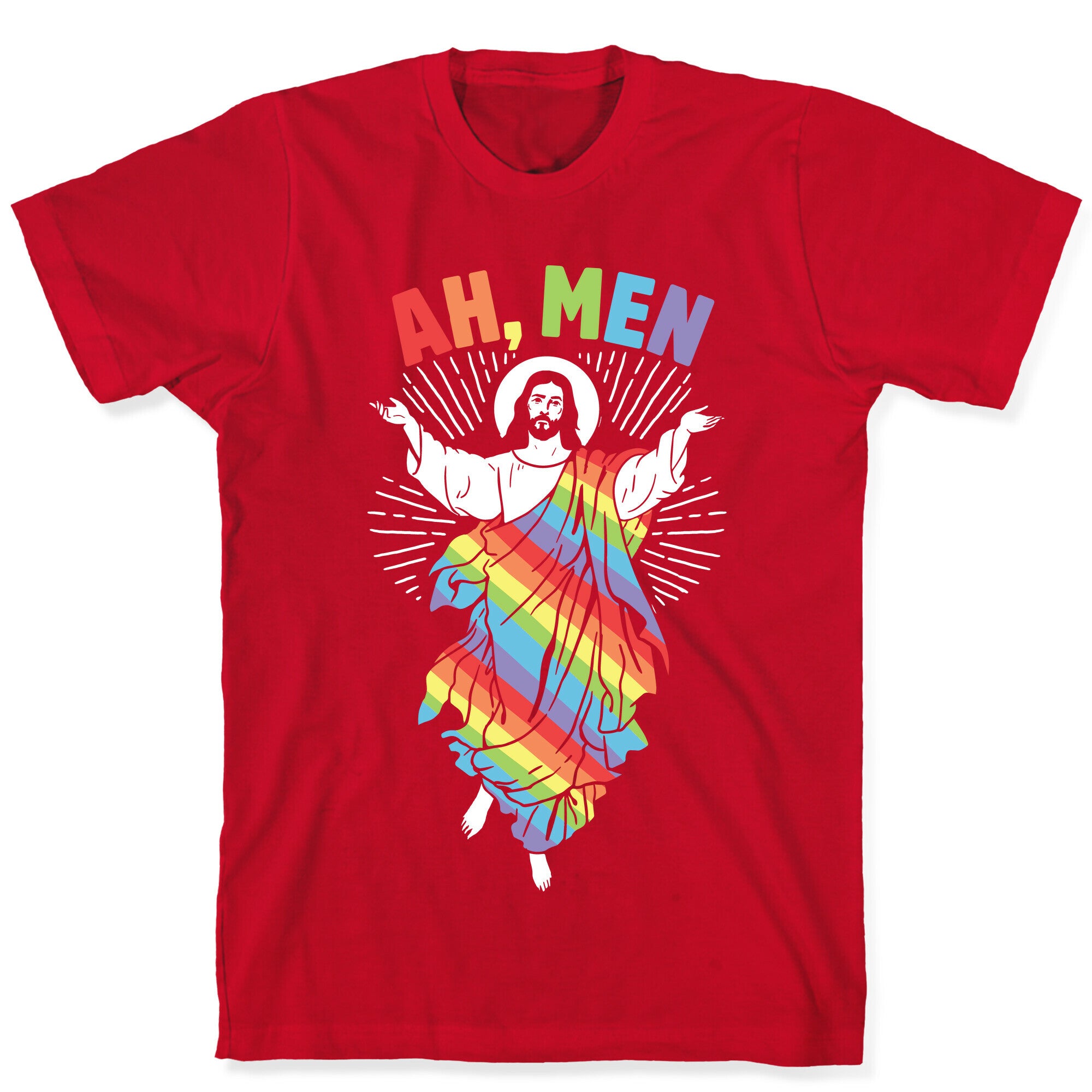 Ah, Men Gay jesus T-Shirt